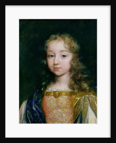 Portrait of Louis XIV as a child by French School