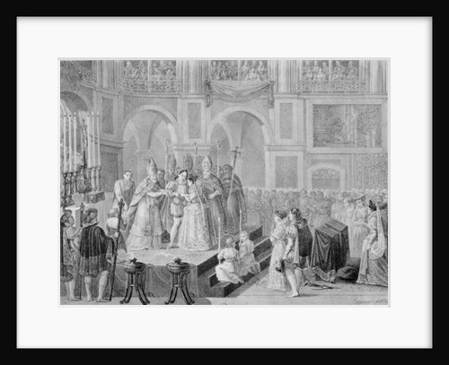 The Marriage of Henri III and Marguerite of France in 1572, 1832 by A. Regnier