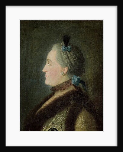 Portrait of Catherine II of Russia, after a painting by Dimitri Gregorievich Levitsky by Pietro Antonio Rotari