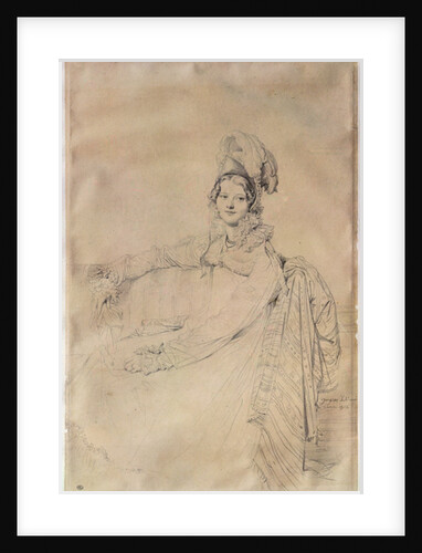 Portrait of Madame Louis-Nicolas-Marie Destouches 1816 by Jean Auguste Dominique Ingres