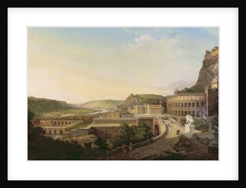 View of Vienna in Roman Times, 1860 by Etienne Rey