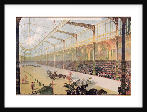 Poster of the Hippodrome de l'Alma by French School