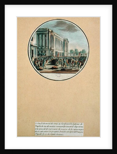 The Seizure of Arms from the Garde-Meuble de Paris, 13 July 1789 by French School
