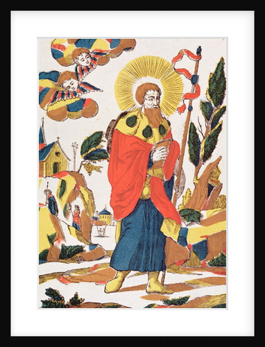 Devotional Prayer to St. James by French School