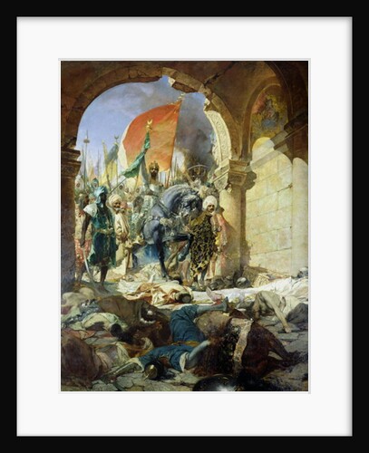 Entry of the Turks of Mohammed II into Constantinople, 29th May 1453, 1876 by Benjamin Constant
