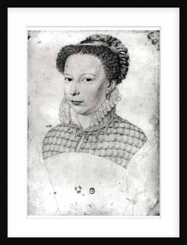 Marguerite of Valois 1568 by Francois Clouet