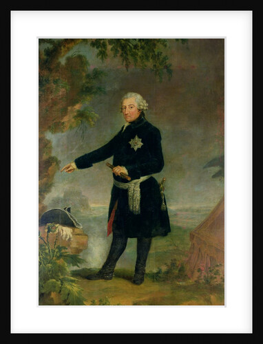 Portrait of Frederick II the Great, 1772 by Anna Dorothea Lisiewska