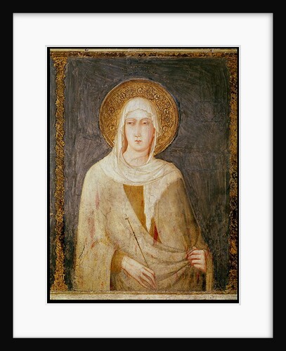 Five Saints by Simone Martini