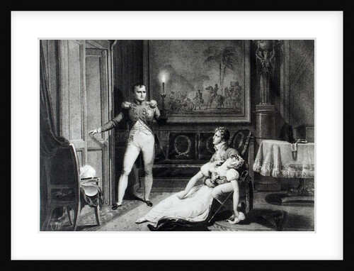 The Divorce of Napoleon I and Josephine Tascher de la Pagerie 30th November 1809 by Charles Abraham Chasselat