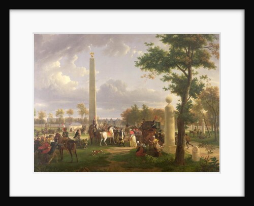 Meeting between Napoleon I and Pope Pius VII in the Forest of Fontainebleau in 1804, 1808 by Alexandre Hyacinthe Dunouy