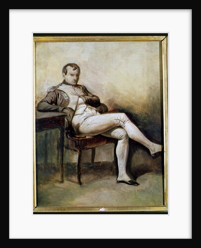 Napoleon I Seated in an Armchair by French School