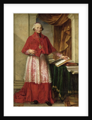 Portrait of Cardinal Joseph Fesch 1806 by Charles Meynier