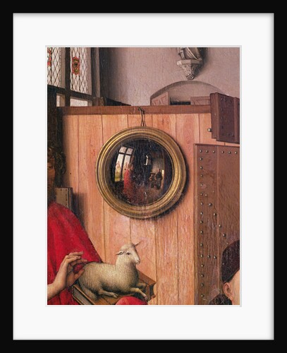 St. John the Baptist and the Donor, Heinrich Von Werl by Master of Flemalle