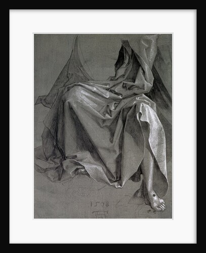 Study of the mantles of the Christ, 1508 by Albrecht Dürer or Duerer