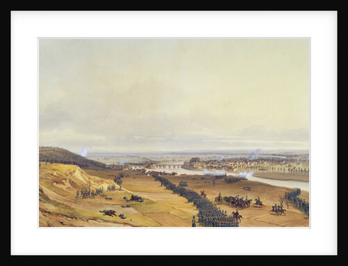 Battle of Montereau, 18th February 1814, 1840 by Jean Antoine Simeon Fort