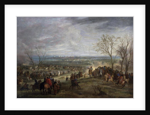 The Siege of Valenciennes, 1677 by Adam Frans van der Meulen
