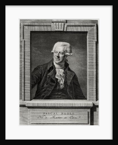 Portrait of Pascal Paoli by Martin Drolling