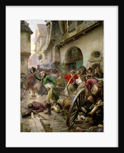 Henri de La Rochejaquelein at the Battle of Cholet, 17th October 1793 by Paul Emile Boutigny