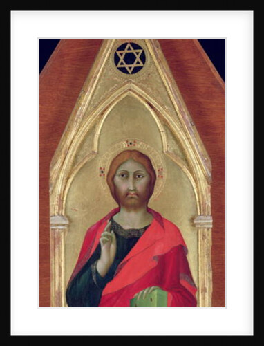 Christ Blessing, c.1325 by Barna da Siena
