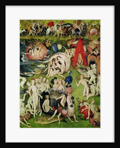 The Garden of Earthly Delights, 1490-1500 by Hieronymus Bosch