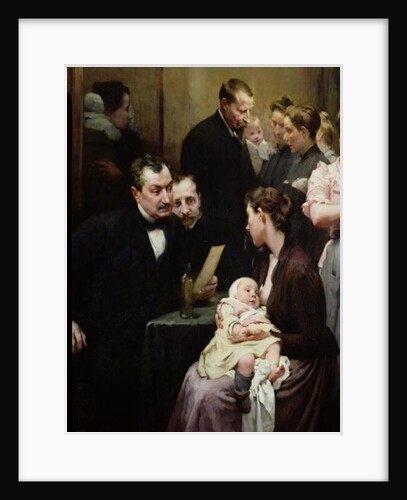 The Drop of Milk in Belleville: Doctor Variot's Surgery, the Consultation, 1903 by Henri Jules Jean Geoffroy