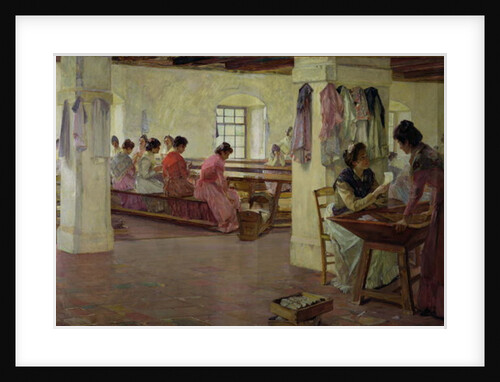 Cigar Makers at Seville by Walter Gay