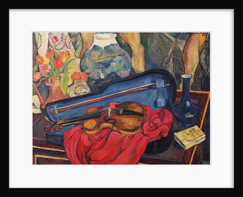 The Violin Case, 1923 by Marie Clementine Valadon