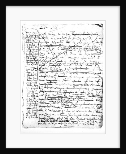 Last page of 'A la Recherche du Temps Perdu' by Marcel Proust