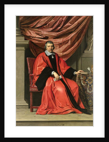 Omer Talon, 1649 by Philippe de Champaigne