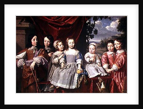 The Habert de Montmort Children, 1649 by Philippe de Champaigne