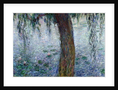 Waterlilies: Morning with Weeping Willows by Claude Monet