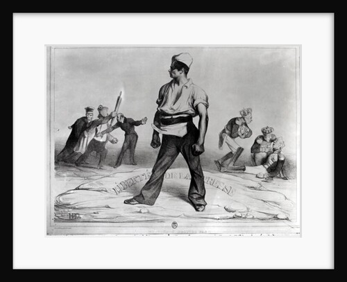 Freedom of the Press by Honore Daumier
