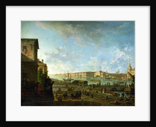 The Admiralty and the Winter Palace viewed from the Military College, 1794 by Fedor Yakovlevich Alekseev