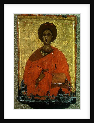 Icon of St. Pantaleon of Nicomedia by Byzantine