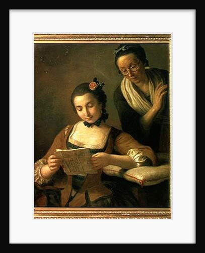 The Reading by Pietro Antonio Rotari