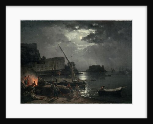 View of Naples in Moonlight, 1829 by Silvestr Fedosievich Shchedrin