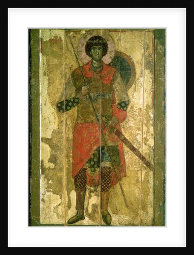 Icon of St. George, 1130-50 by Novgorod School