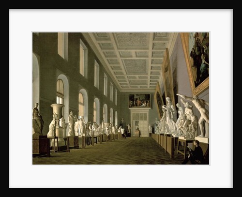 The Antiquities Gallery of the Academy of Fine Arts, 1836 by Grigory Mikhailov