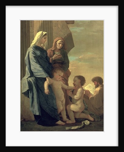 The Holy Family by Nicolas Poussin