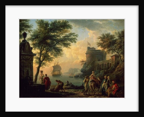Seaport, 1763 by Claude Joseph Vernet