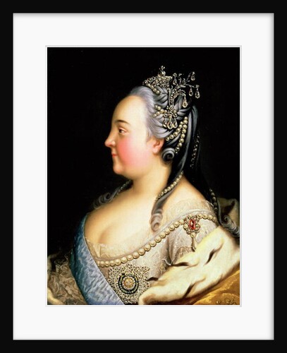 Portrait of Elizabeth Petrovna Empress of Russia, c.1768 by Heinrich Buchholz