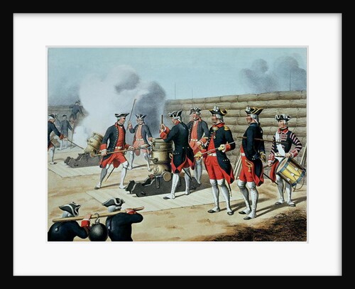 L'Artillerie Francaise by Moltzheim, Artillery of the Corps Royal in 1772 by French School