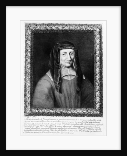 Portrait of Louise de Marillac by Gaspard Duchange