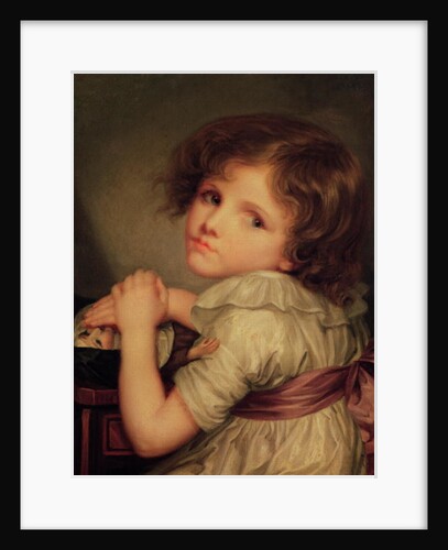 Child with a Doll by Anne Genevieve Greuze