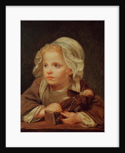 Girl with a Doll by Jean Baptiste Greuze