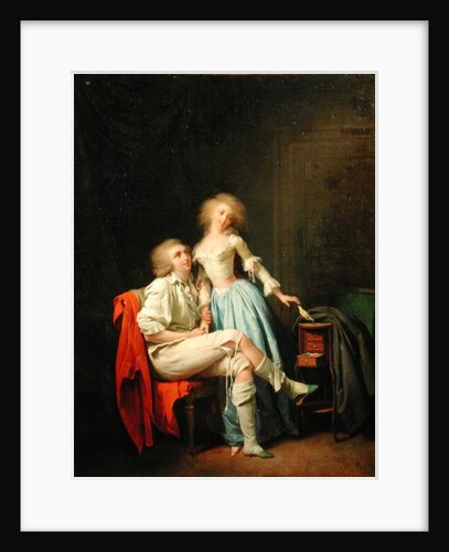 Couple with an Escaped Bird by Louis Leopold Boilly