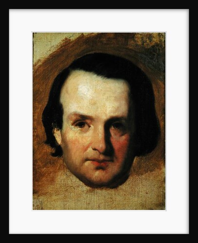 Study for a portrait of Victor Hugo c.1836 by Francois Joseph Heim