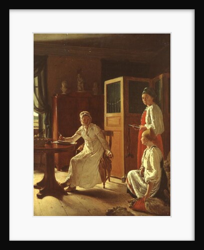 Morning of the Lady of the the Manor, 1823 by Aleksei Gavrilovich Venetsianov