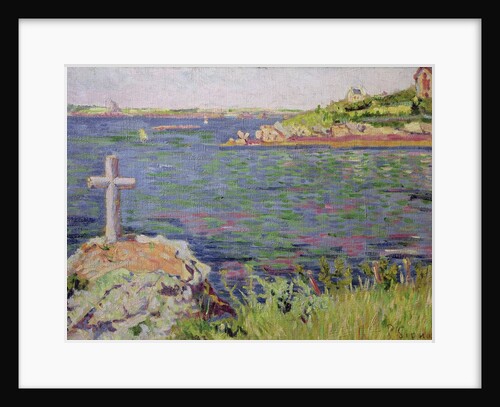 Saint-Briac, the Sailor's Cross, 1885 by Paul Signac