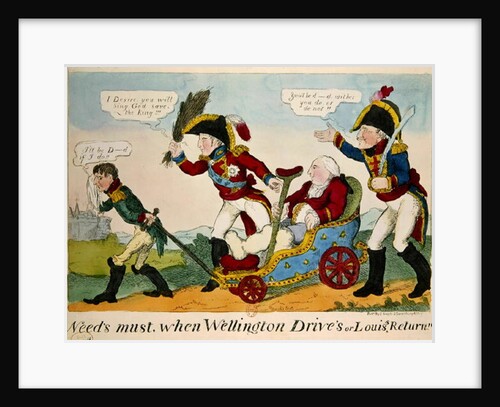 Need's Must when Wellington Drive's or Louis' Return by J.L. Marks